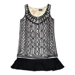 Diagram レースノースリーブワンピース 36 ブラック