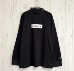 8G SHOOT ボックスロゴ ブラック XXL