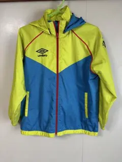 umbro ピステ・ウィンドブレーカー イエロー/ブルー　キッズ140センチ