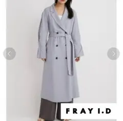 ［FRAY I.D］ダブルブレストチェスターコート サイズ1 春秋