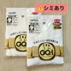 【未使用】グンゼ 長袖 U首 Lサイズ 2個セット