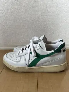 diadora heritageスニーカー ホワイト/グリーンのサムネイル