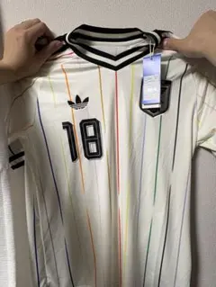 サッカー日本代表 アウェイ 18番 上田綺世選手 正規品 新品未使用