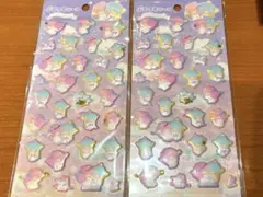 サンリオぷくっとシール　キキララ　リトルツインスターズ