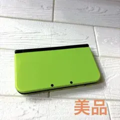 美品newニンテンドー3DS LL ライムブラック 付属品 充電器　ケース付き