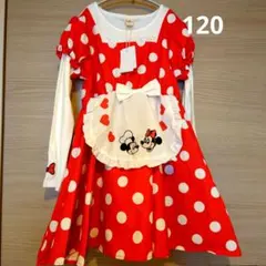リトシー　ミニー 水玉模様 ワンピース 120