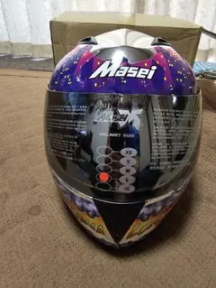 オフロード ヘルメット315 ブルー Masei　(マセイ） L*a様 オフロード ヘルメット315 ブルー Masei (マセイ）XLサイズ
