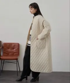 Libra cue キルティングコート