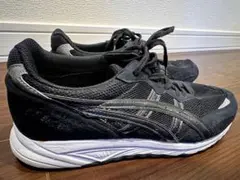ASICS ブラック スパイクシューズ 27.5 cm