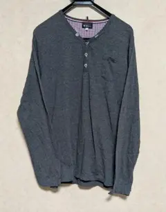 THE SHOP TK MIXPICE ☆ グレー 長袖 カットソー XL