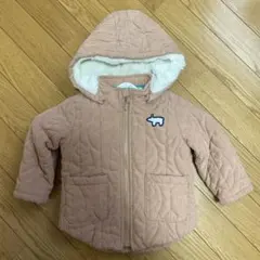 女児キルティングコート　90センチ