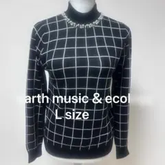 877 earth music＆ecology タートルネックニットセーター
