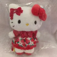 2026年最新】キティ いちご ぬいぐるみの人気アイテム - メルカリ