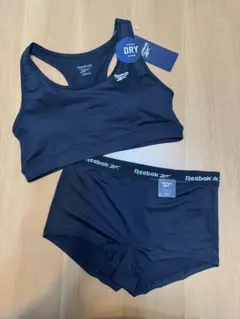 【下着2点セット⭐︎Reebok⭐︎Ｌ⭐︎スポーツブラ⭐︎】ブラック