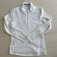 adidas ハーフジップ長袖シャツ