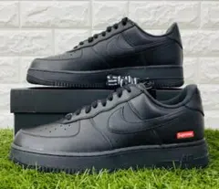 Supreme nike Air Force 1 low black