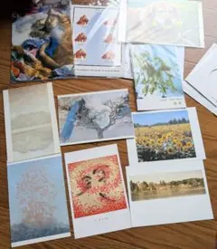 ポストカード 絵葉書 風景画 アート　まとめ売り　美術館