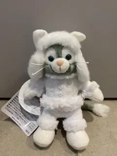 【新品未使用】ジェラトーニ ぬいぐるみバッジ ホワイトウィンタータイムワンダーズ