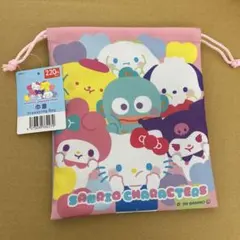 【新商品】sanrio サンリオキャラクターズ 巾着 ポーチ 新品未使用