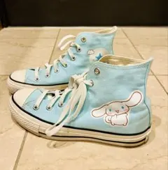 コンバース⭐︎ALL STAR ⭐︎水色 シナモロールスニーカー　24cm