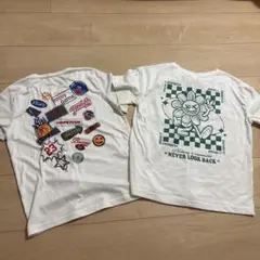 キッズ 半袖Tシャツ 2枚セット