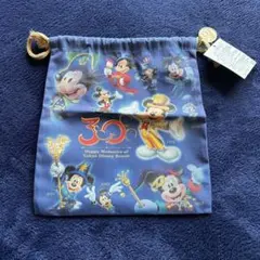 東京ディズニーリゾート 30周年 巾着