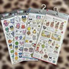 正規品 たまごっち 大人の図鑑シール 4sizesticker