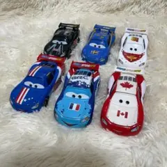海外限定 希少 カーズ ミニカー 6台セット マックィーン Cars コレクショ