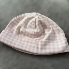 Ralph Lauren ベビー帽子 ピンクチェック ONE SIZE