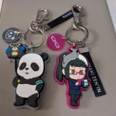呪術廻戦USJ限定キーホルダー　真希、パンダ