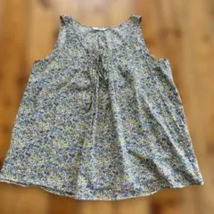 GLOBAL WORK shuca ノースリーブシャツ 花柄