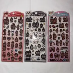 海外製 うるちゅる モンチッチ 3枚セット 硬い