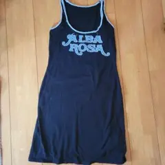 ALBA ROSA ノースリーブワンピース 黒希少商品