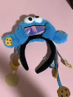 ユニバーサルスタジオジャパン 20周年限定 クッキーモンスター カチューシャ