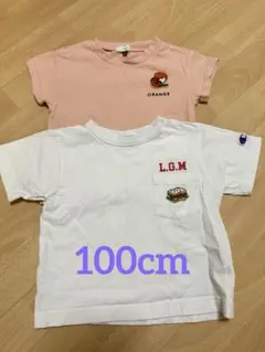 100cm Tシャツ 2枚セット