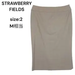 ストロベリーフィールズ　スカート　ひざ丈　2 おしゃれ　上品のサムネイル
