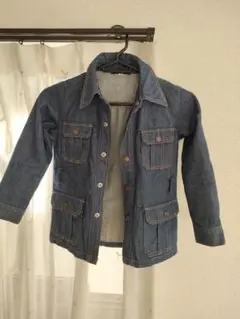 デニムジャケット　キッズ　120cm位