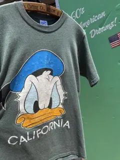 90s Disneyディズニー ドナルドダック Tシャツ 白 オールド - メルカリ