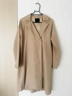 ベージュ トレンチコート 長袖
