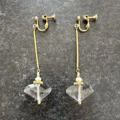 イヤリング　ゴールド