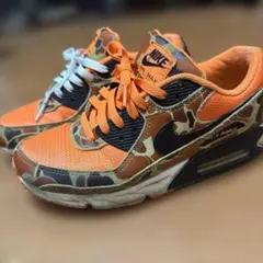 Nike Air Max オレンジ カモ