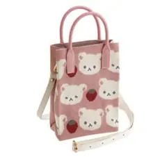 【匿名配送】リラックマストア GINZA 銀座限定 ニットショルダーバック