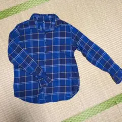 150 ユニクロ チェック 長袖シャツ