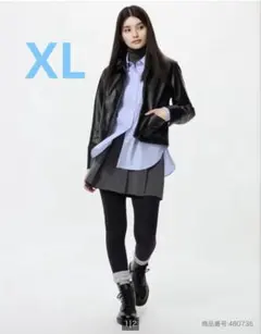 ユニクロ　ヒートテックタイツ着圧　ブラック　XL