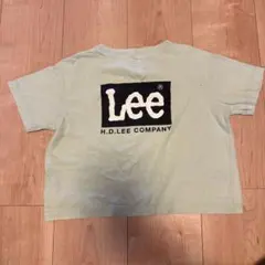 Lee キッズTシャツ　110サイズ　ミントグリーン