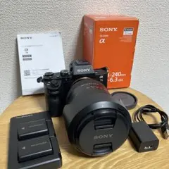 SONY α7RⅢ 本体レンズセット バッテリー 充電器 ストラップ 未使用付