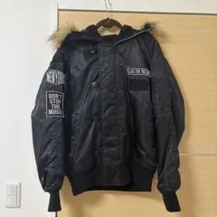 MILITALY GARMENTS FLG MA-1 フードファー ミリタリー