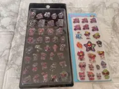 ヒスミニ ボンボンドロップシール アクリルシール 2枚