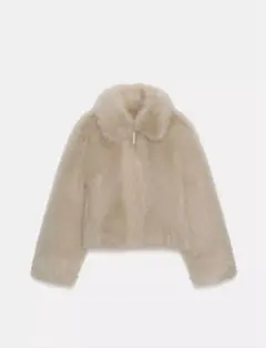 ZARAフェイクファージャケットS