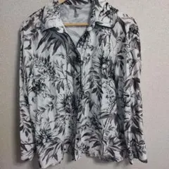 H&M 花柄 長袖シャツ